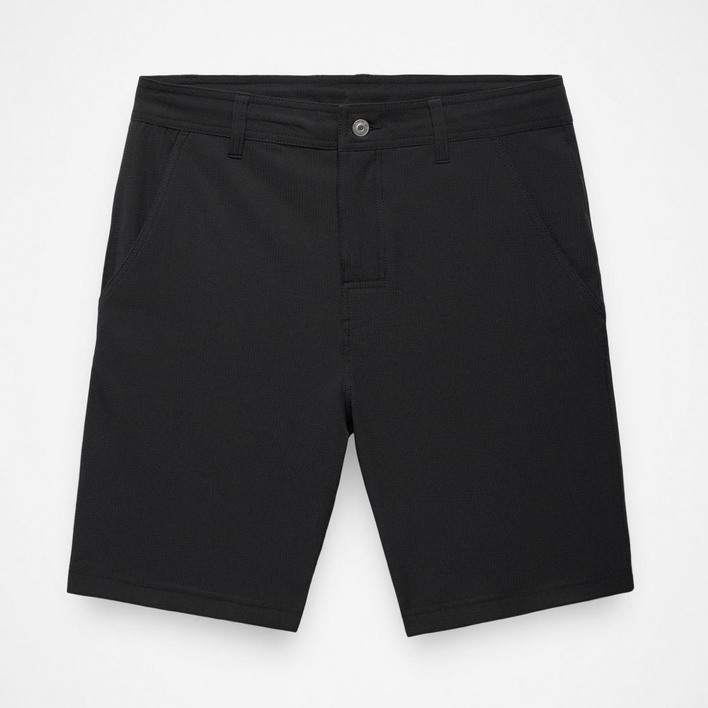 Prana Hybridizer 10” shorts black men’s 34. NWOT.